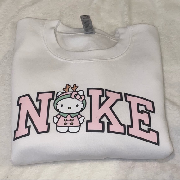 Hello Kitty Custom Made Nike Sweater - Picture 2 of 3